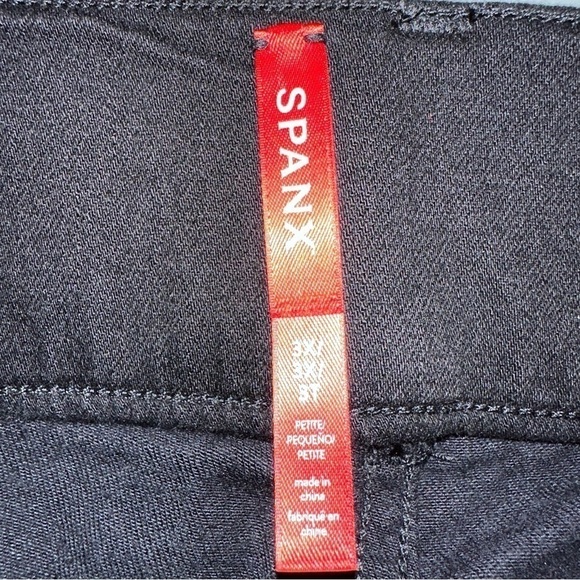 Spanx Plus Size Flare Jeans Black Pull ON Stretch Women's Size 3XL NEW - Picture 11 of 11
